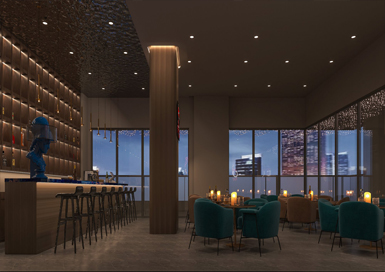 杭州高檔酒吧裝修設計案例效果圖