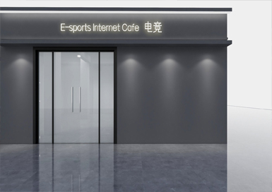 杭州電競網咖裝修設計案例效果圖