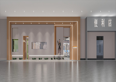 英雄潮流網咖裝修設計案例效果圖